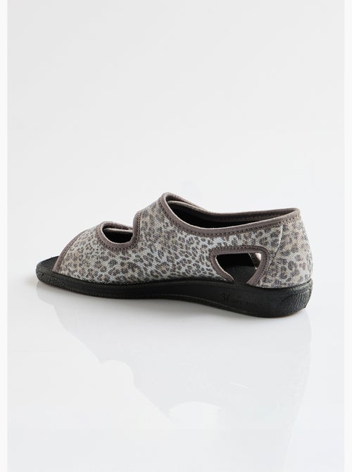 Sandalias veganas ancho confort - Afibel - Kiabi
