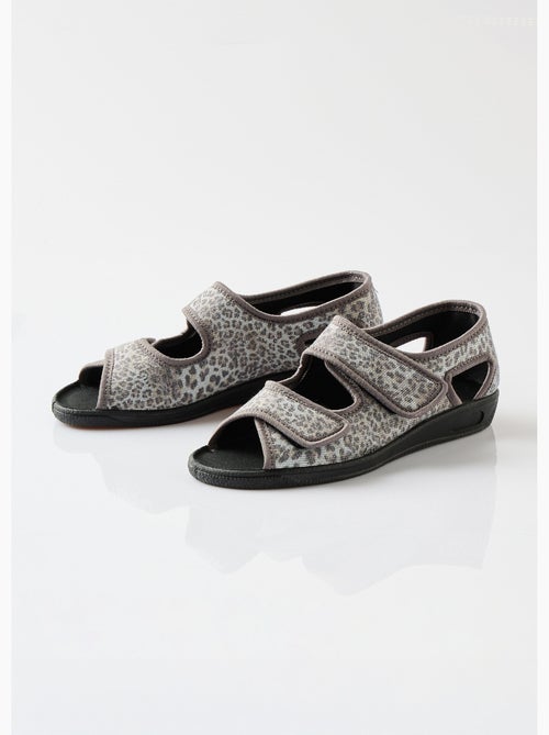 Sandalias veganas ancho confort - Afibel - Kiabi