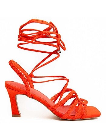 SanSandalia Con Tacon Para Mujer. Montevita Sanndal