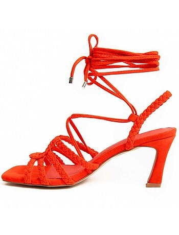 SanSandalia Con Tacon Para Mujer. Montevita Sanndal