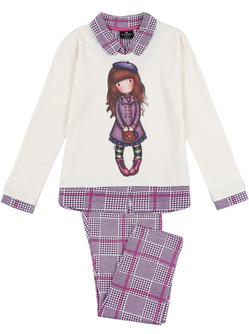 SANTORO GORJUSS Pijama Manga Larga Le Beret para Niña - Kiabi SANTORO GORJUSS Pijama Manga Larga Le Beret para Niña - Kiabi