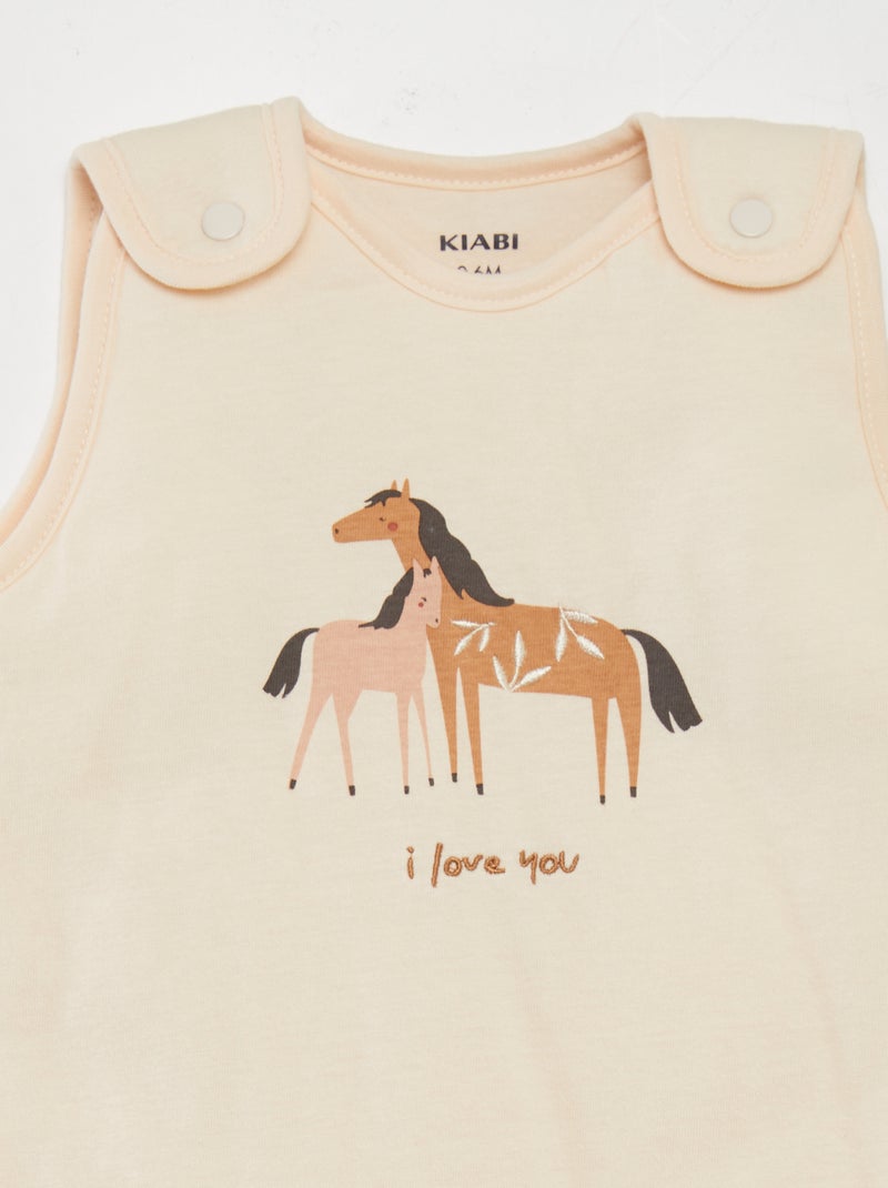 Saquito abrigado para bebé - TOG 2 BLANCO - Kiabi