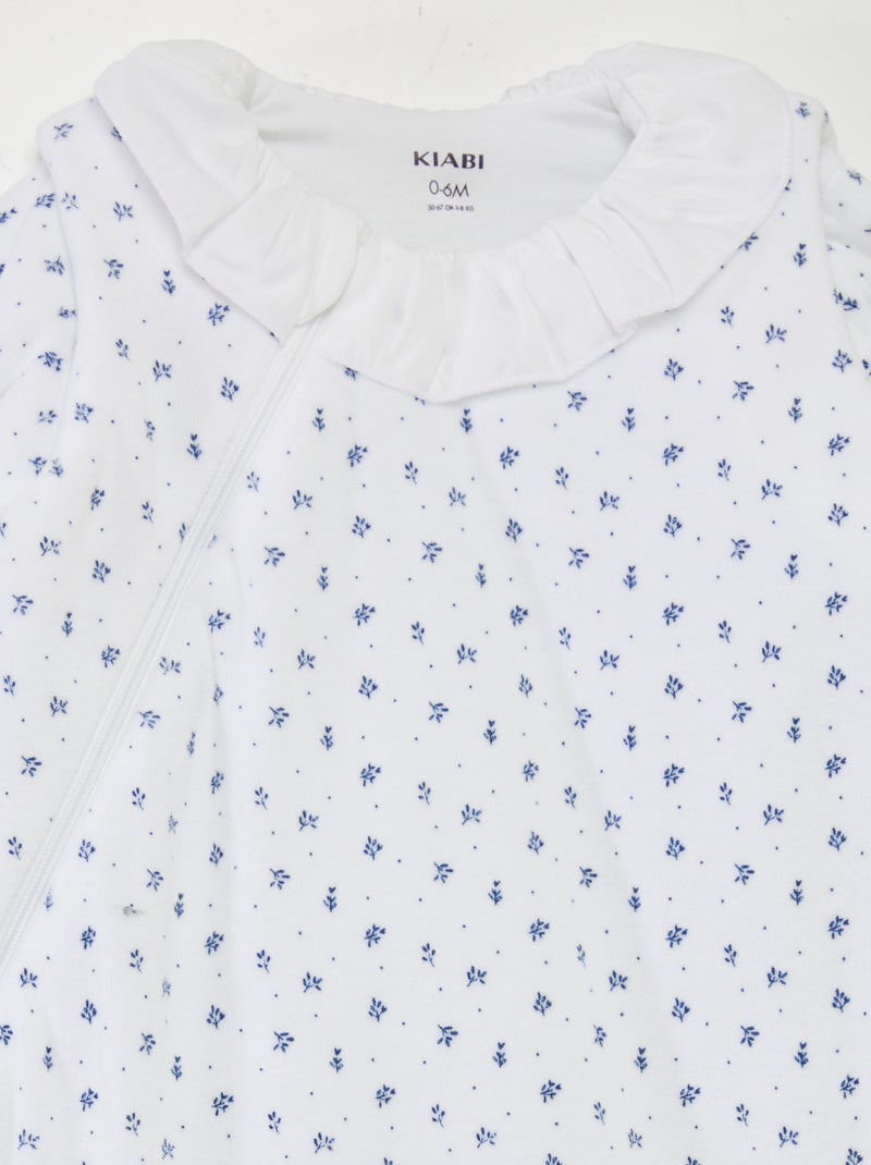 Saquito abrigado para bebé BLANCO - Kiabi