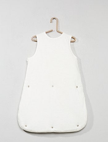 Saquito cálido para bebé estampado - Kiabi