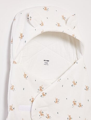 Saquito de bebé estampado