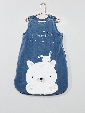 Saquito de terciopelo con mangas desmontables - Kiabi