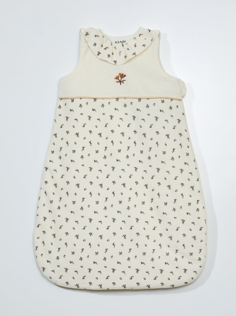 Saquito de terciopelo sin mangas - TOG 2.5 BLANCO - Kiabi