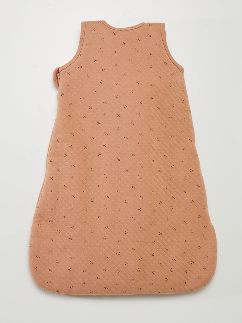 Saquito ligeramente acolchado para bebé MARRON - Kiabi