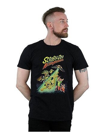 Scooby Doo - Camiseta The Alien Invaders de Algodón para Hombre