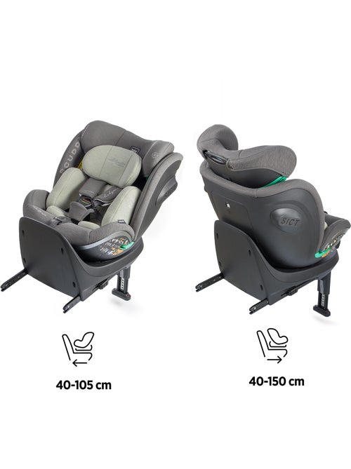Scudda I-Size Isofix Rotatoria 40-150 cm Babyauto - OLIVE - Kiabi Scudda I-Size Isofix Rotatoria 40-150 cm Babyauto - OLIVE - Kiabi