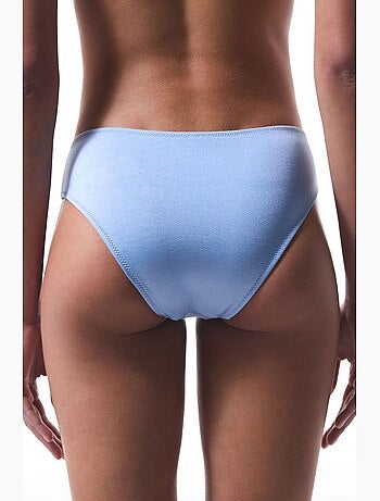 Seashell braguita de bikini fruncida penti