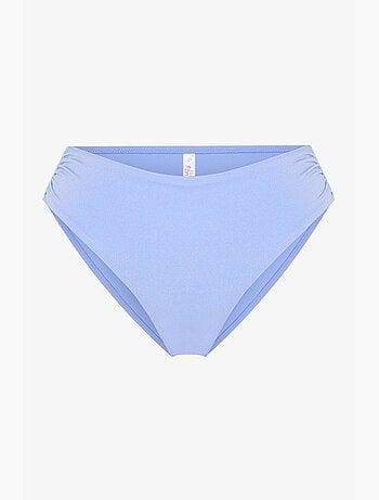 Seashell braguita de bikini fruncida penti