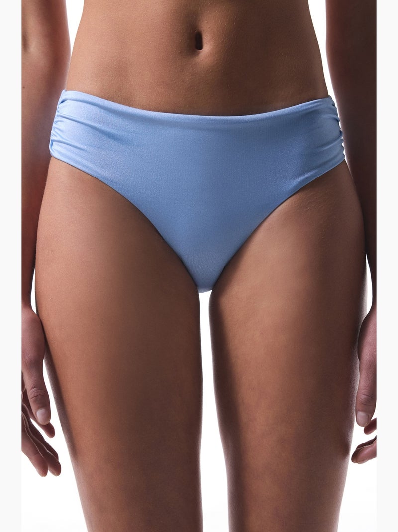 Seashell braguita de bikini fruncida penti Azul cielo - Kiabi