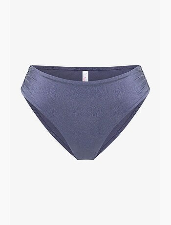 Seashell braguita de bikini fruncida penti