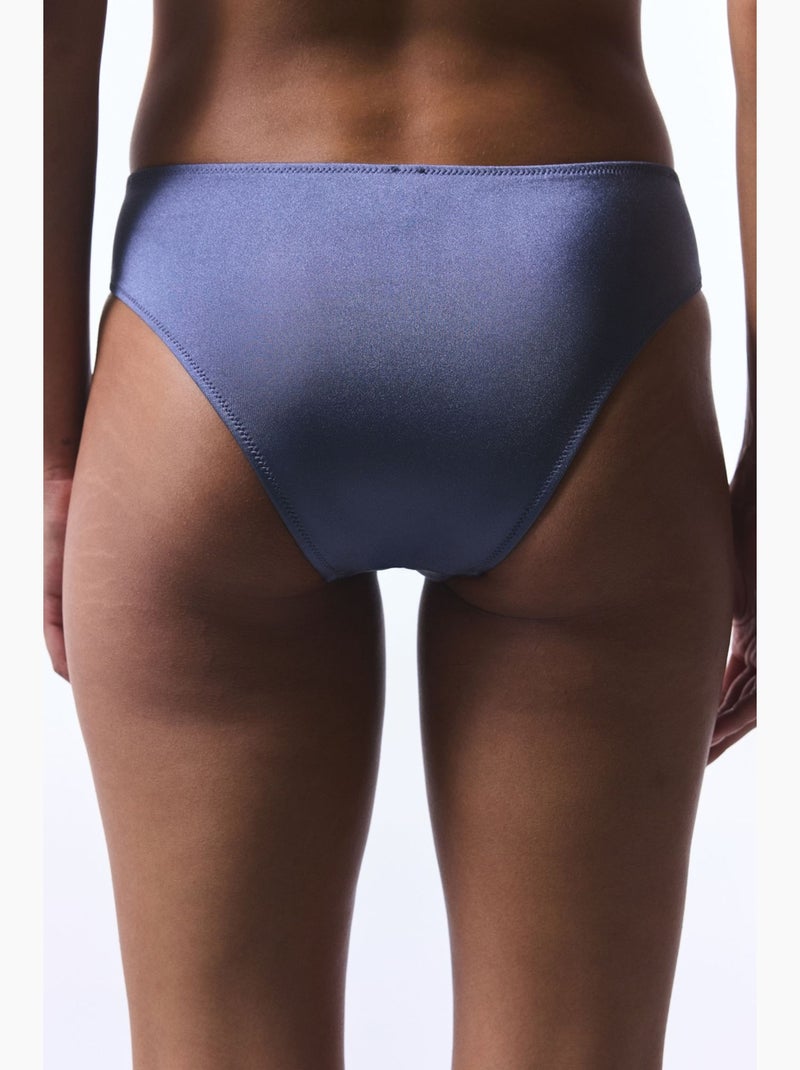 Seashell braguita de bikini fruncida penti Azul - Kiabi