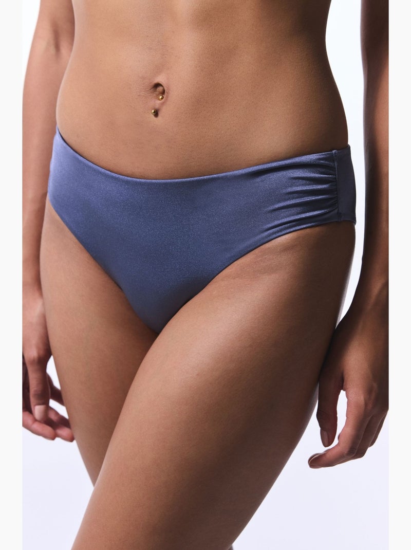 Seashell braguita de bikini fruncida penti Azul - Kiabi