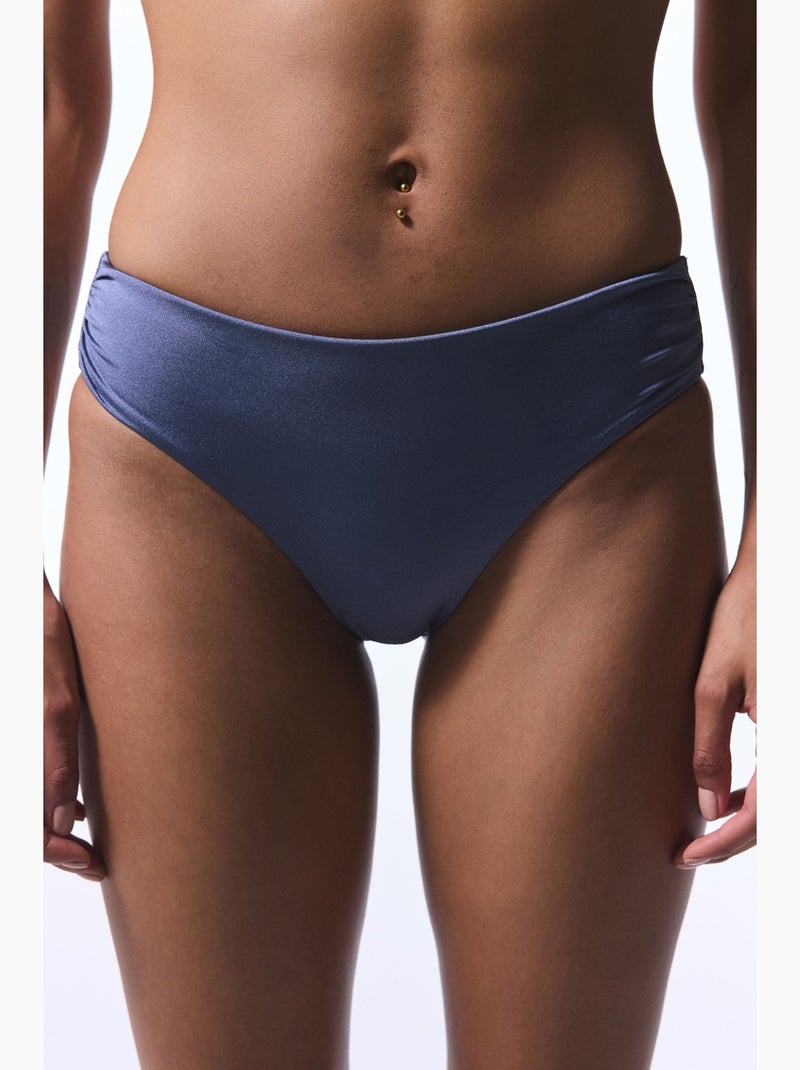 Seashell braguita de bikini fruncida penti Azul - Kiabi