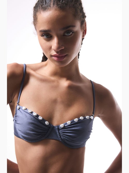 Seashell top de bikini con aro penti - Kiabi