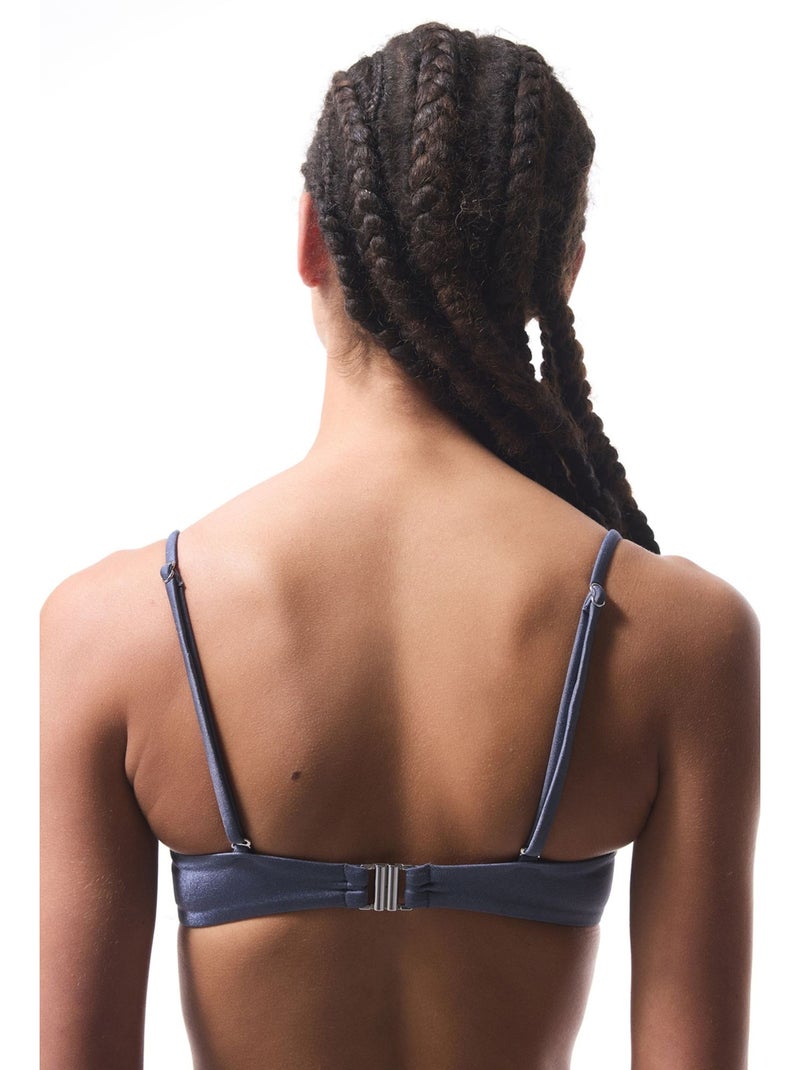Seashell top de bikini con aro penti Gris - Kiabi