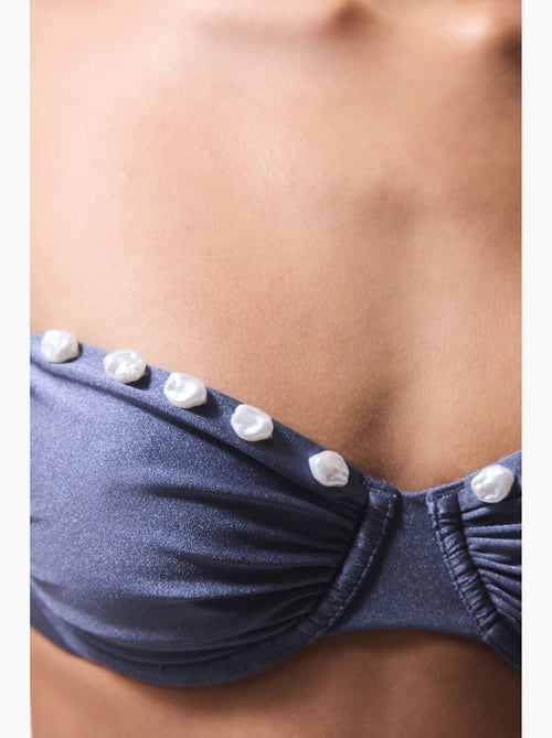 Seashell top de bikini con aro penti - Kiabi