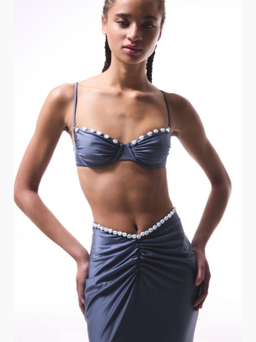 Seashell top de bikini con aro penti - Kiabi