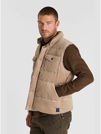 Sely chaqueta de plumas sin mangas