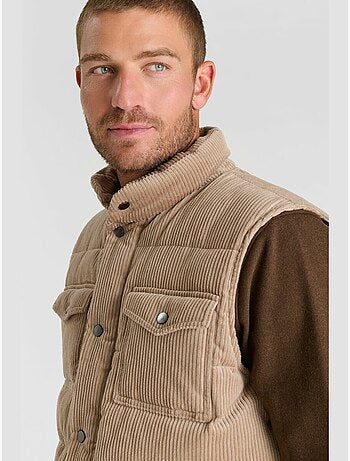 Sely chaqueta de plumas sin mangas