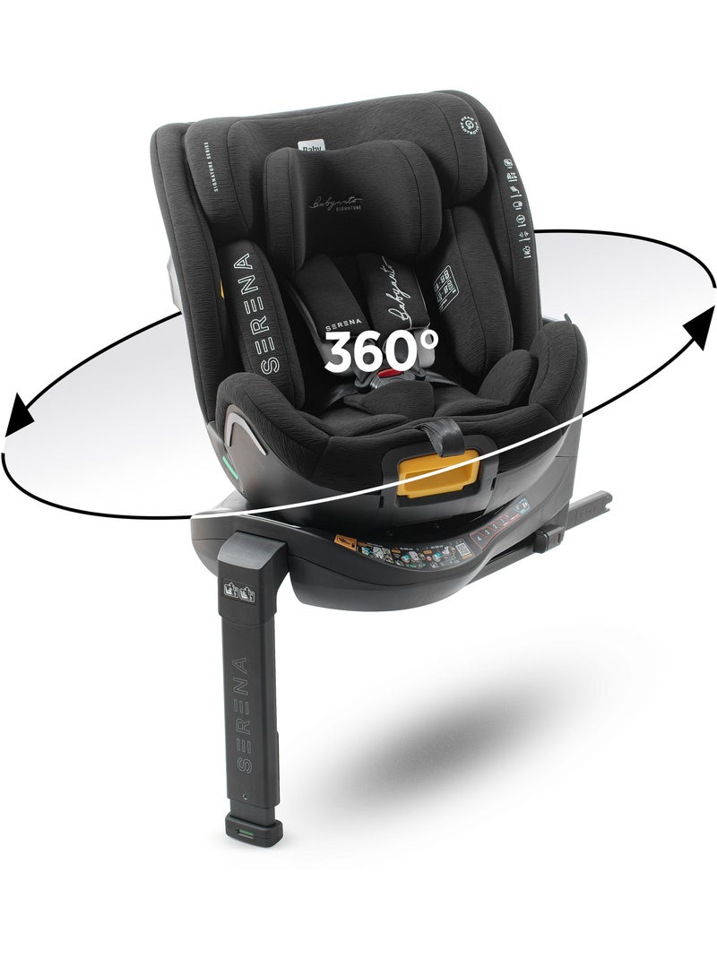 Serena Ifix 40 150 cm, Rotatoria con pata de apoyo Babyauto - COAL Negro - Kiabi