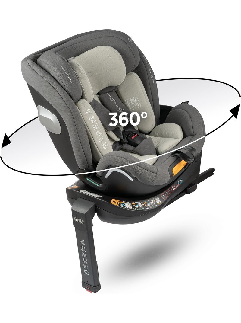 Serena Ifix 40 150 cm, Rotatoria con pata de apoyo Babyauto - OLIVE Verde oscuro - Kiabi