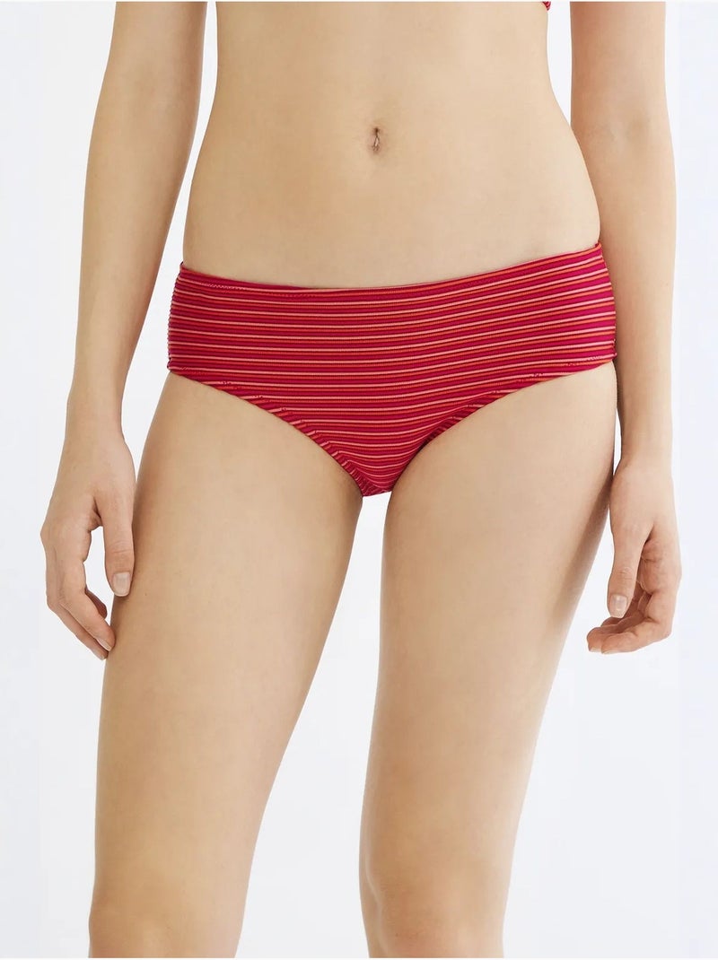 Serenity braguita de bikini hipster penti Rojo - Kiabi