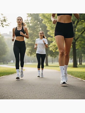 Sergio Tacchini Pack Calcetines Cortos Mujer Quarter Lote de 6