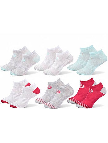 Sergio Tacchini Pack Calcetines cortos Mujer Sneaker Lote de 6