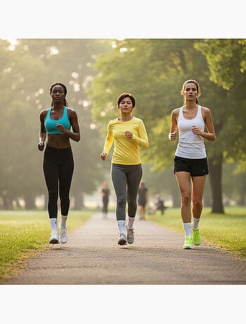 Sergio Tacchini Pack Calcetines Cortos Mujer Quarter Lote de 6