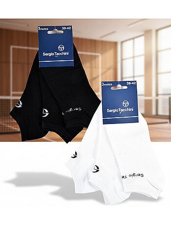 Sergio Tacchini Pack Calcetines cortos Mujer Sneaker Lote de 6