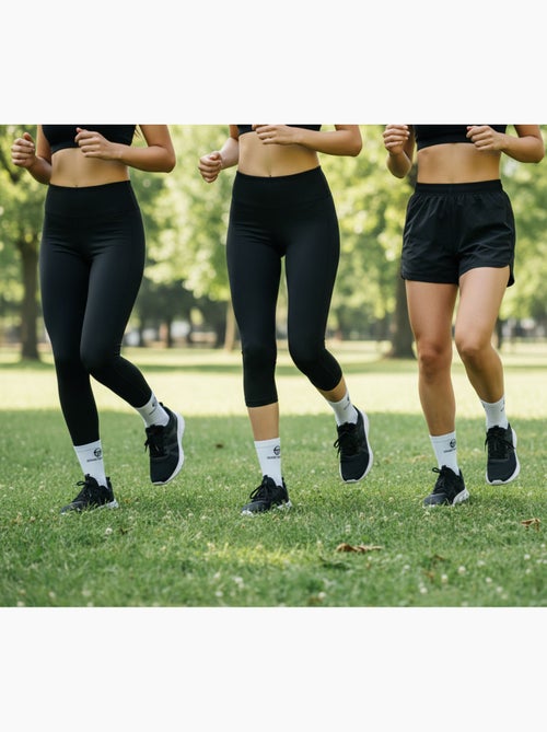 Sergio Tacchini Pack Calcetines Cortos Mujer Quarter Lote de 6 - Kiabi