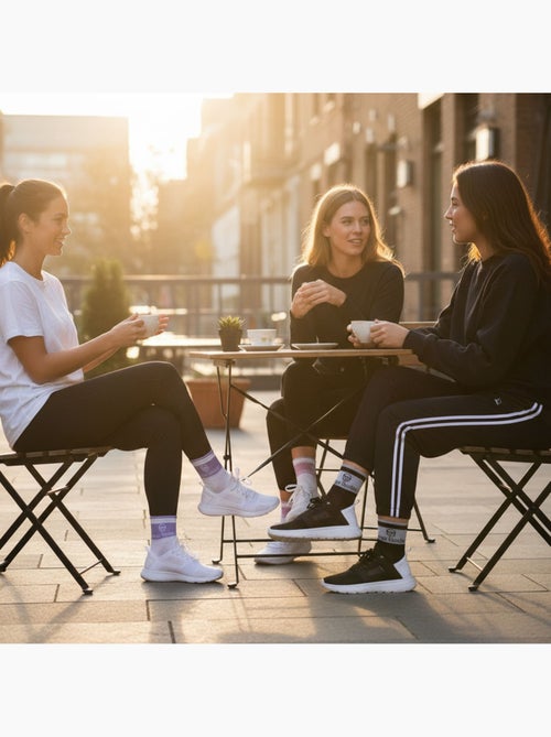 Sergio Tacchini Pack Calcetines Cortos Mujer Quarter Lote de 6 - Kiabi