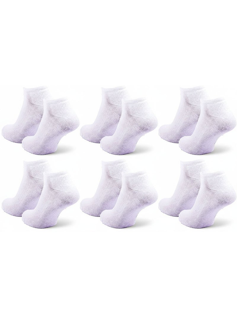 Sergio Tacchini Pack Calcetines cortos Mujer Sneaker Lote de 6 Blanco - Kiabi
