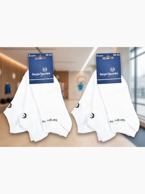 Sergio Tacchini Pack Calcetines cortos Mujer Sneaker Lote de 6 - Kiabi