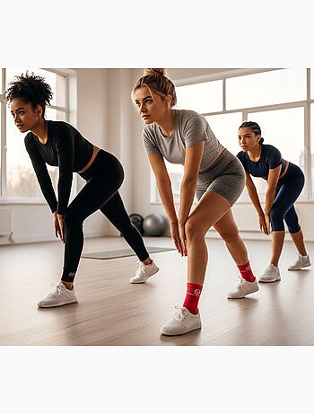 Sergio Tacchini Pack Calcetines cortos para niña Quarter Lote de 6