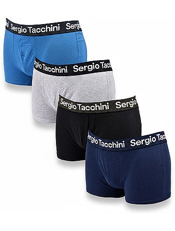 Sergio Tacchini Pack de 4 Boxers Hombre