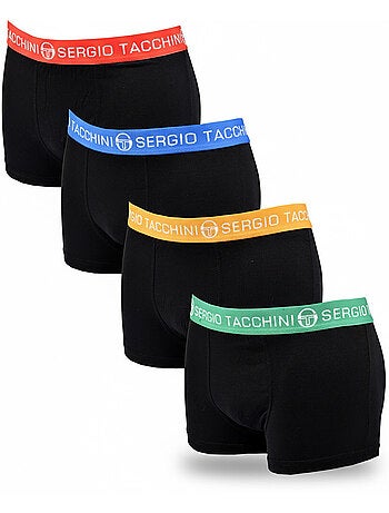 Sergio Tacchini Pack de 4 Boxers Hombre