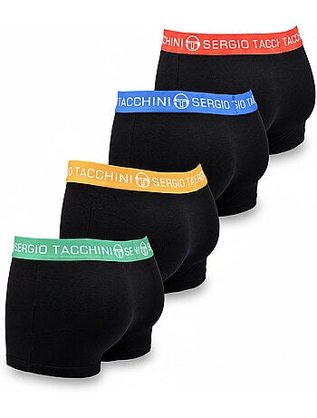Sergio Tacchini Pack de 4 Boxers Hombre