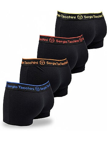 Sergio Tacchini Pack de 4 Boxers Hombre