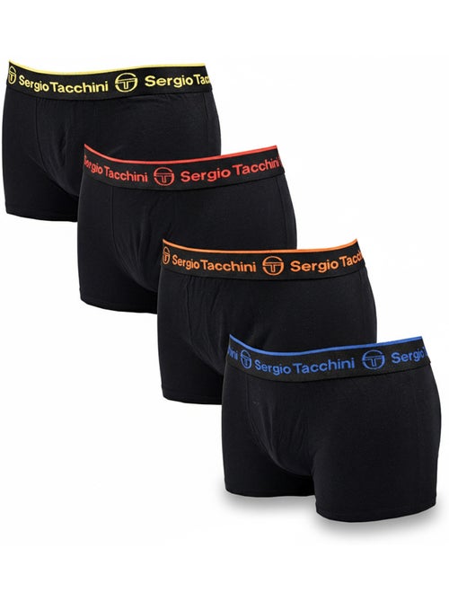 Sergio Tacchini Pack de 4 Boxers Hombre - Kiabi Sergio Tacchini Pack de 4 Boxers Hombre - Kiabi