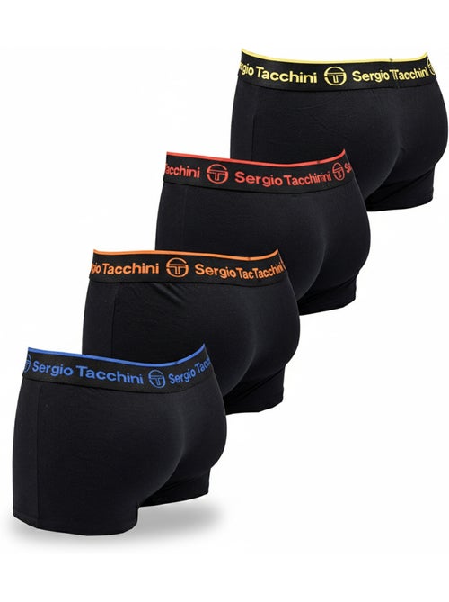 Sergio Tacchini Pack de 4 Boxers Hombre - Kiabi Sergio Tacchini Pack de 4 Boxers Hombre - Kiabi