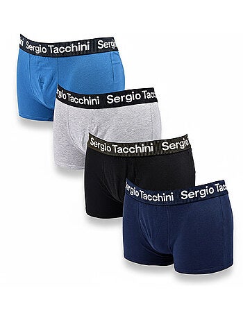 Sergio Tacchini Pack de boxers para hombre Lote de 4