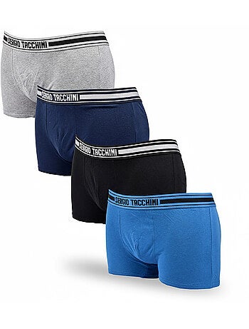 Sergio Tacchini Pack de boxers para hombre Lote de 4