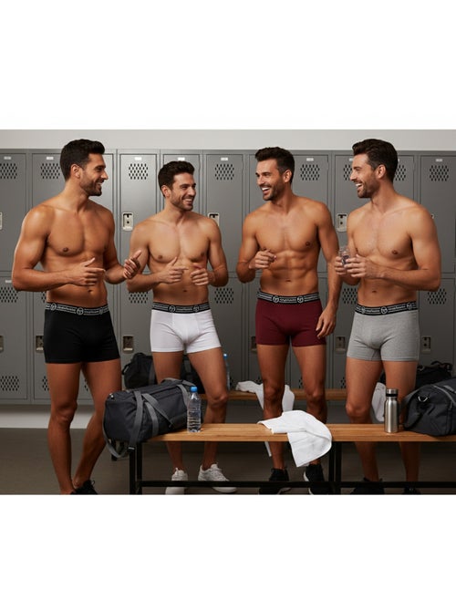 Sergio Tacchini Pack de boxers para hombre Lote de 4 - Kiabi
