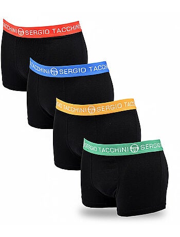 Sergio Tacchini Pack de boxers para hombre Lote de 4