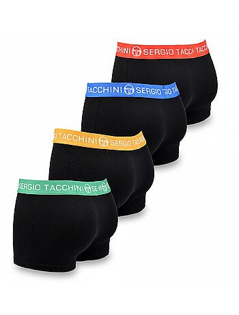Sergio Tacchini Pack de boxers para hombre Lote de 4